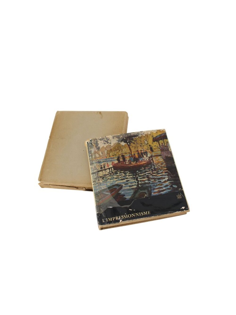 L'impressionnisme Impressionists Art Book Skira French 1955 94438 Vintage